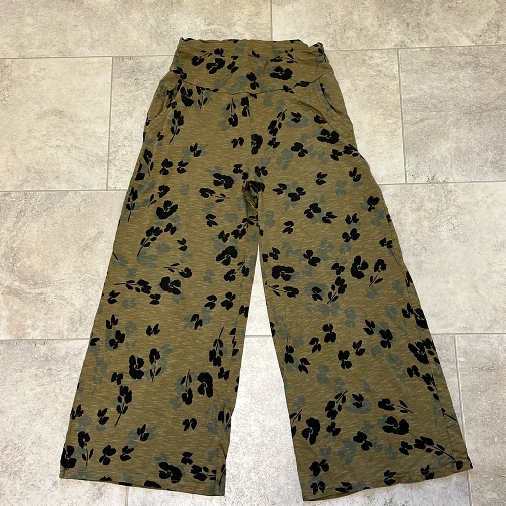 Toad&Co Chaka wide leg pants, size small